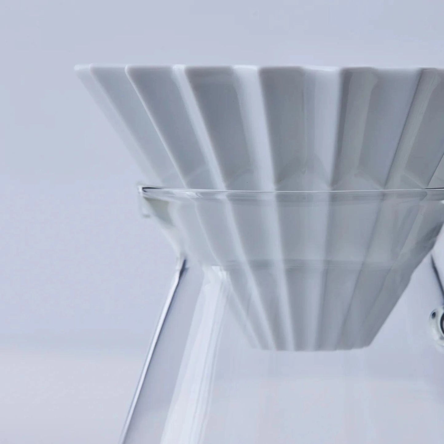Origami X Hario Glass Coffee Server