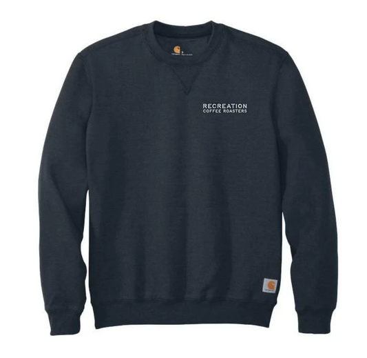 CARHARTT MIDWEIGHT LOOSE FIT CREWNECK SWEATSHIRT - New Navy